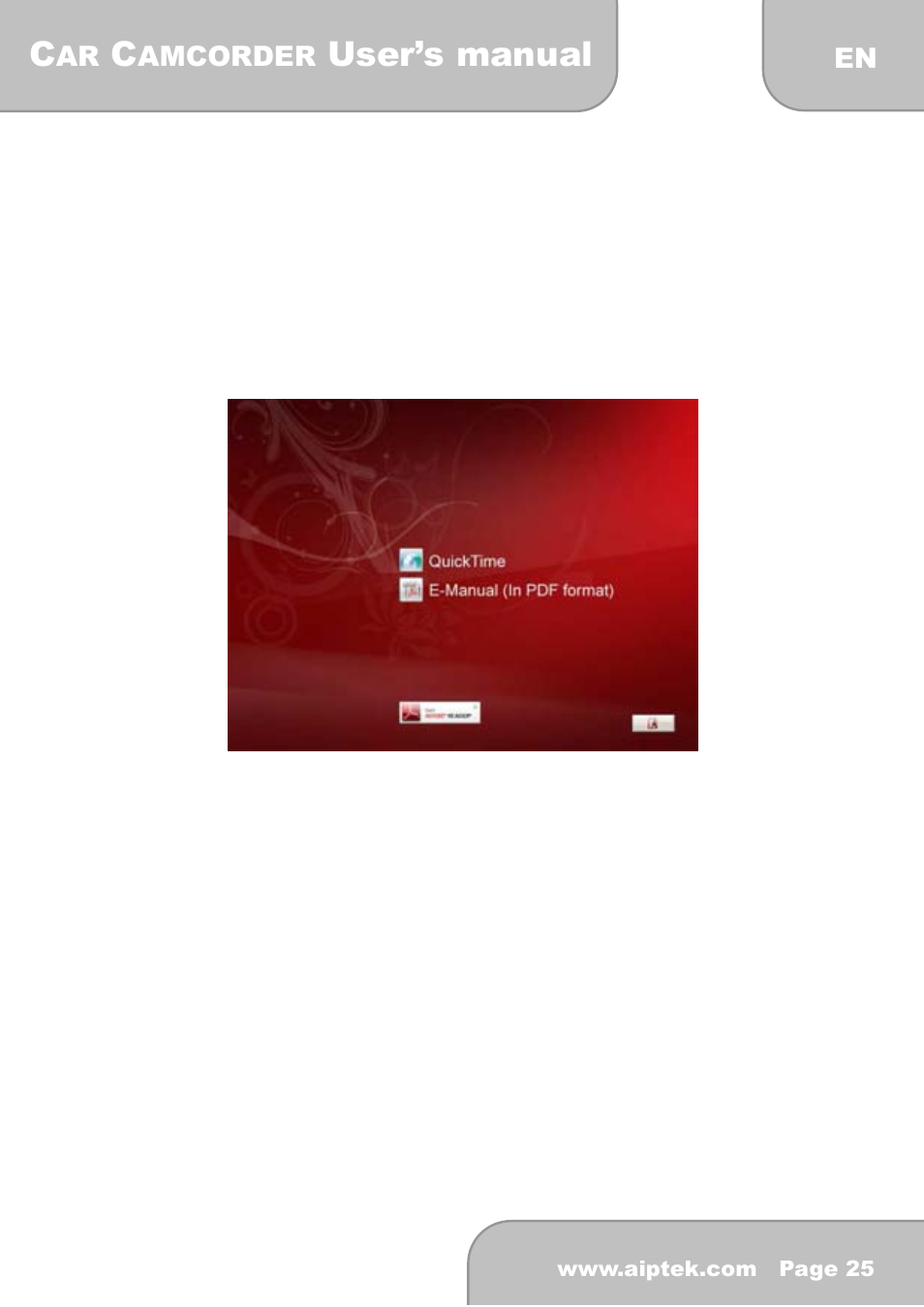 Installing the software, User’s manual | AIPTEK X-mini User Manual | Page 24 / 192