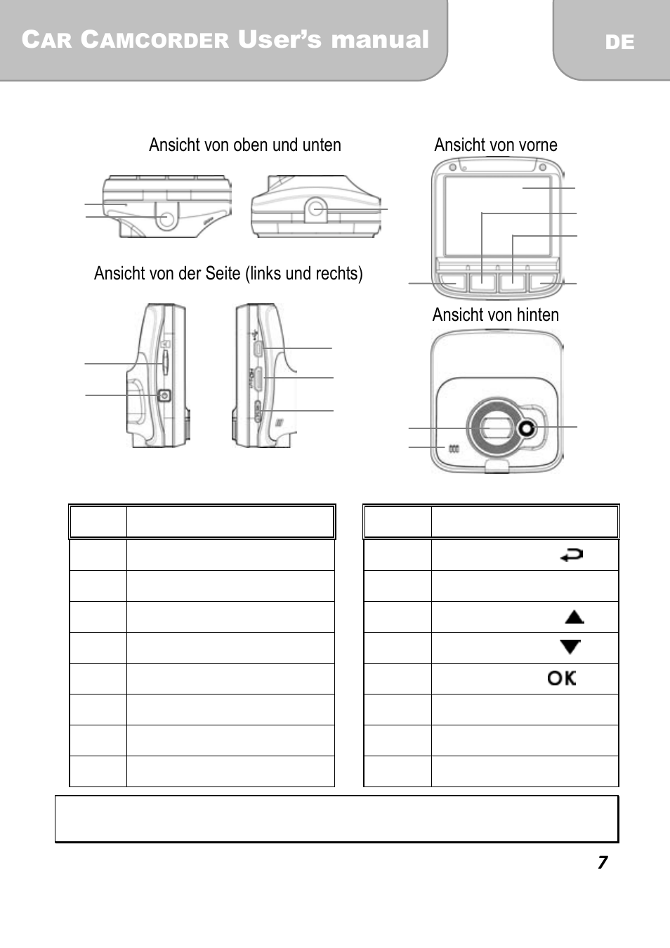 User’s manual, 3 produktübersicht | AIPTEK X-mini User Manual | Page 35 / 192