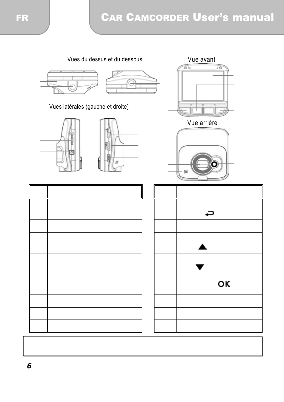 3 vue d’ensemble de l’enregistreur, User’s manual, Amcorder | AIPTEK X-mini User Manual | Page 63 / 192