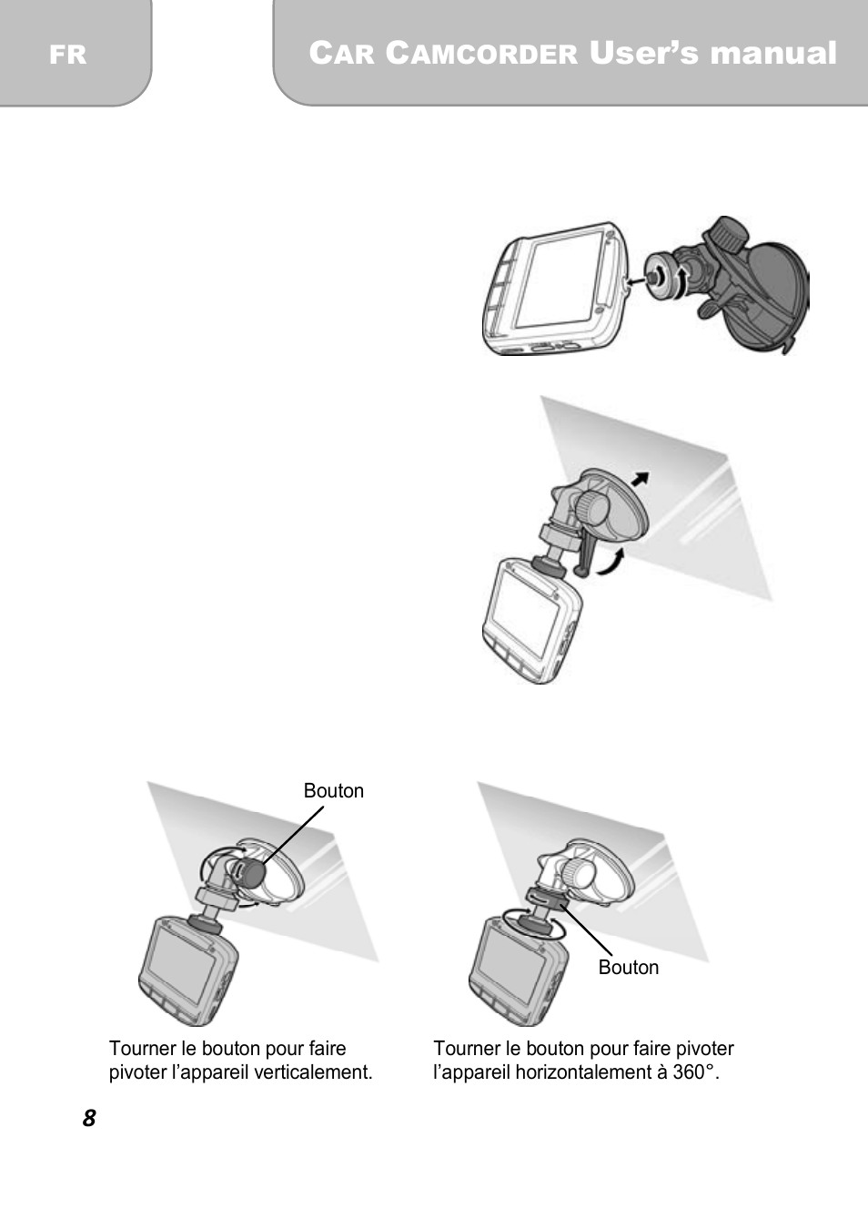 2 installation dans le véhicule, User’s manual | AIPTEK X-mini User Manual | Page 65 / 192