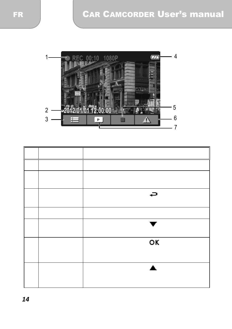 User’s manual, 4 l’écran d’enregistrement | AIPTEK X-mini User Manual | Page 71 / 192