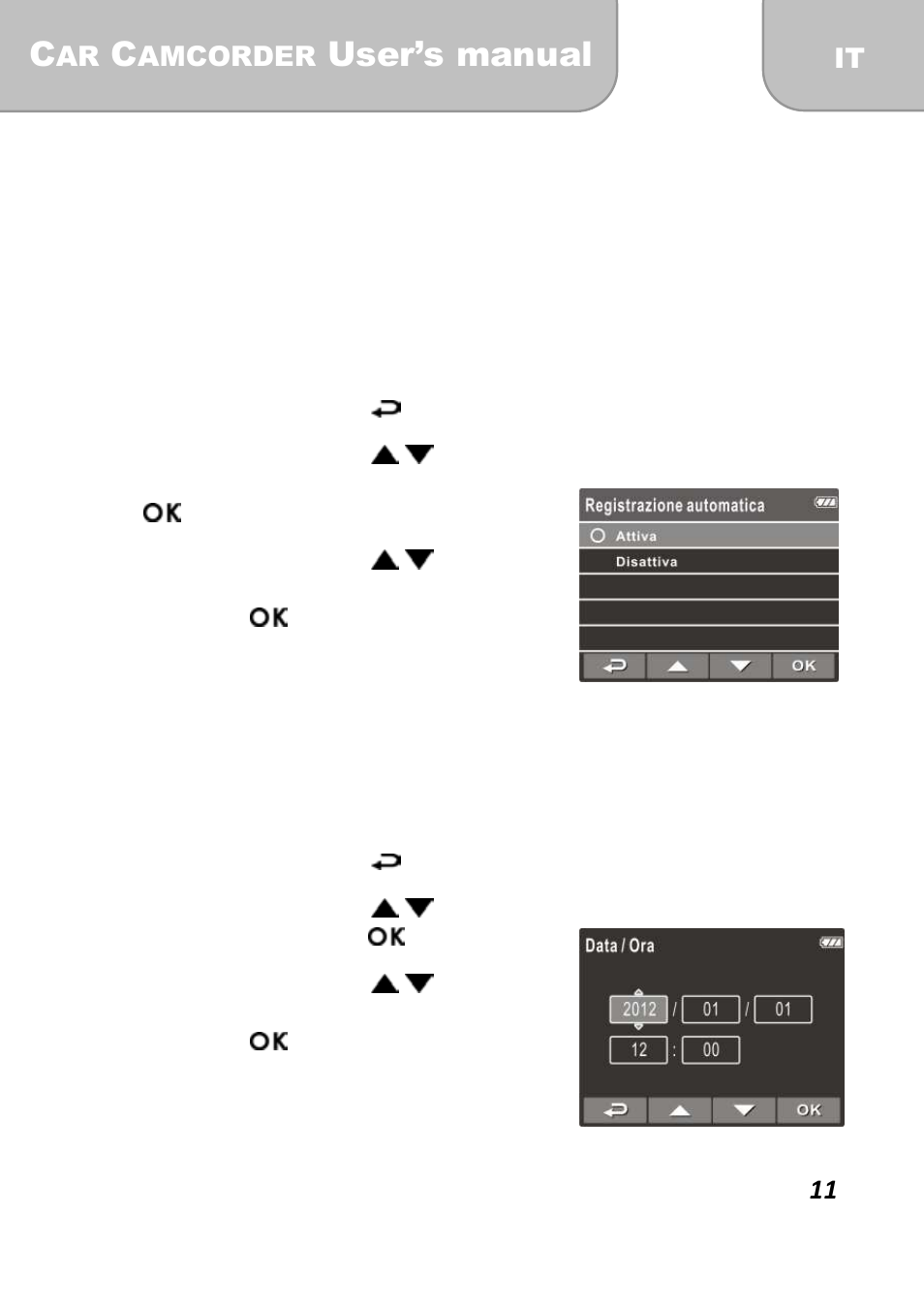 5 impostazioni iniziali, User’s manual | AIPTEK X-mini User Manual | Page 95 / 192