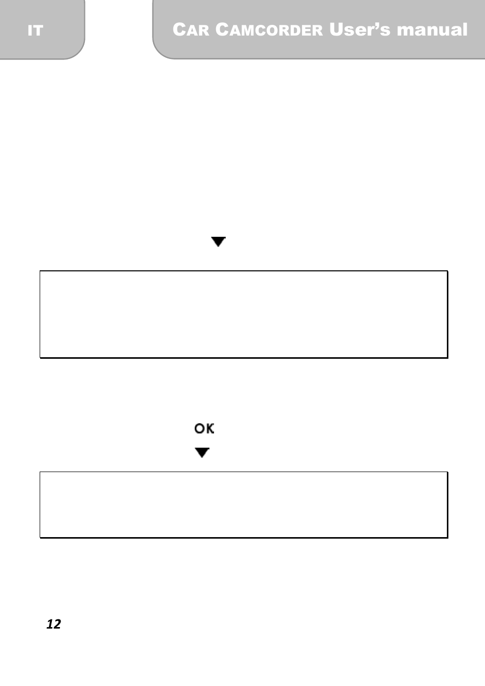 3 uso del car recorder, 1 registrazione dei video, User’s manual | 1 registrazione dei video durante la guida, 2 registrazione di ogni tipo di video | AIPTEK X-mini User Manual | Page 96 / 192