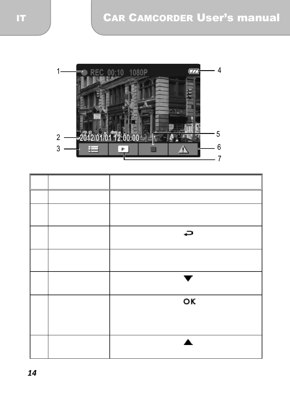 User’s manual, 4 lo schermo della registrazione | AIPTEK X-mini User Manual | Page 98 / 192