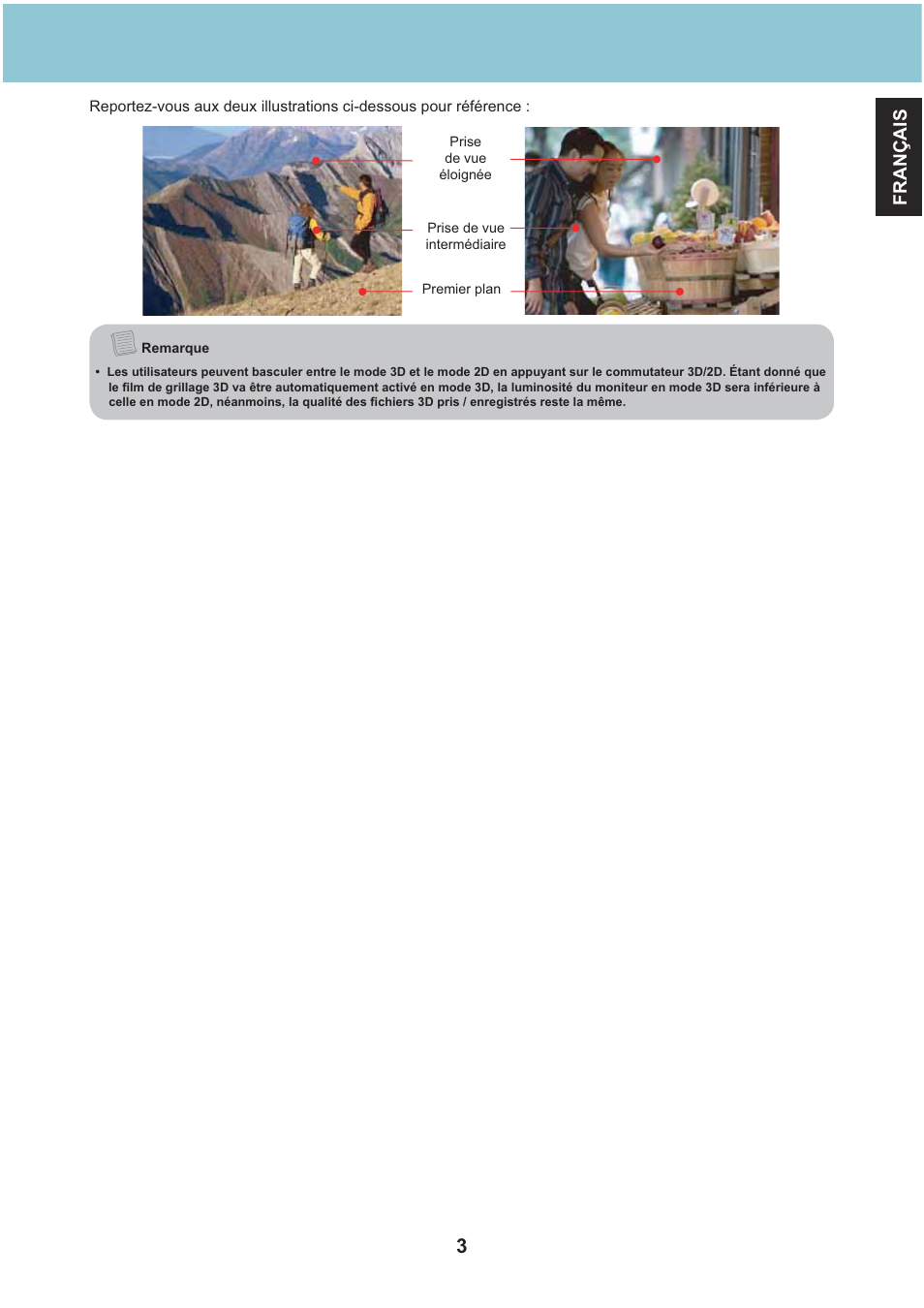 Français | AIPTEK Aiptek3D iH3 User Manual | Page 35 / 64