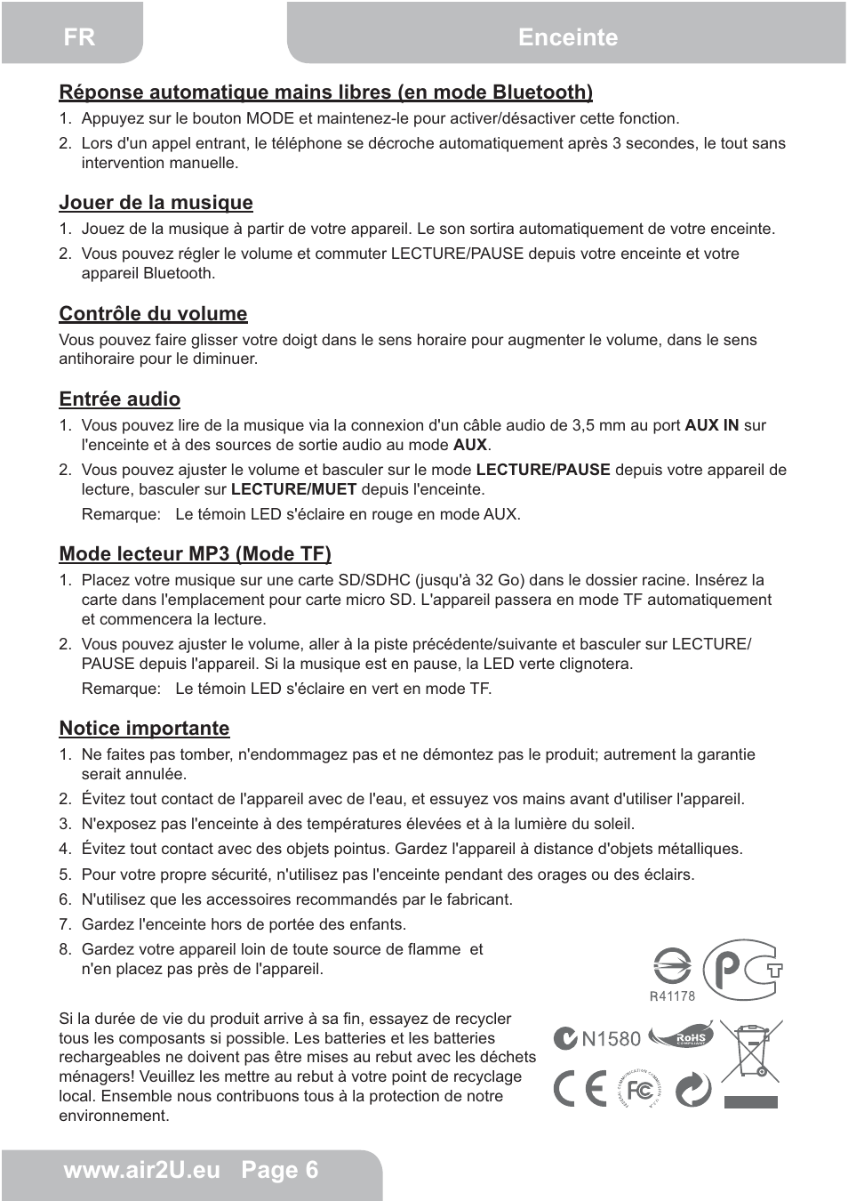 AIPTEK E24 User Manual | Page 7 / 18