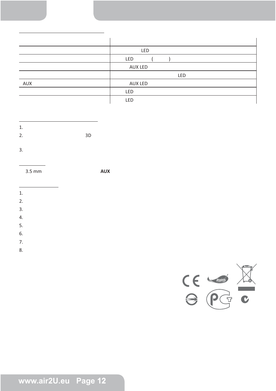 AIPTEK E30 User Manual | Page 13 / 18
