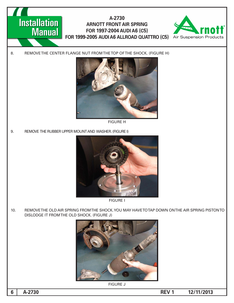 Air Suspension A-2730 REV 1 User Manual | Page 6 / 8