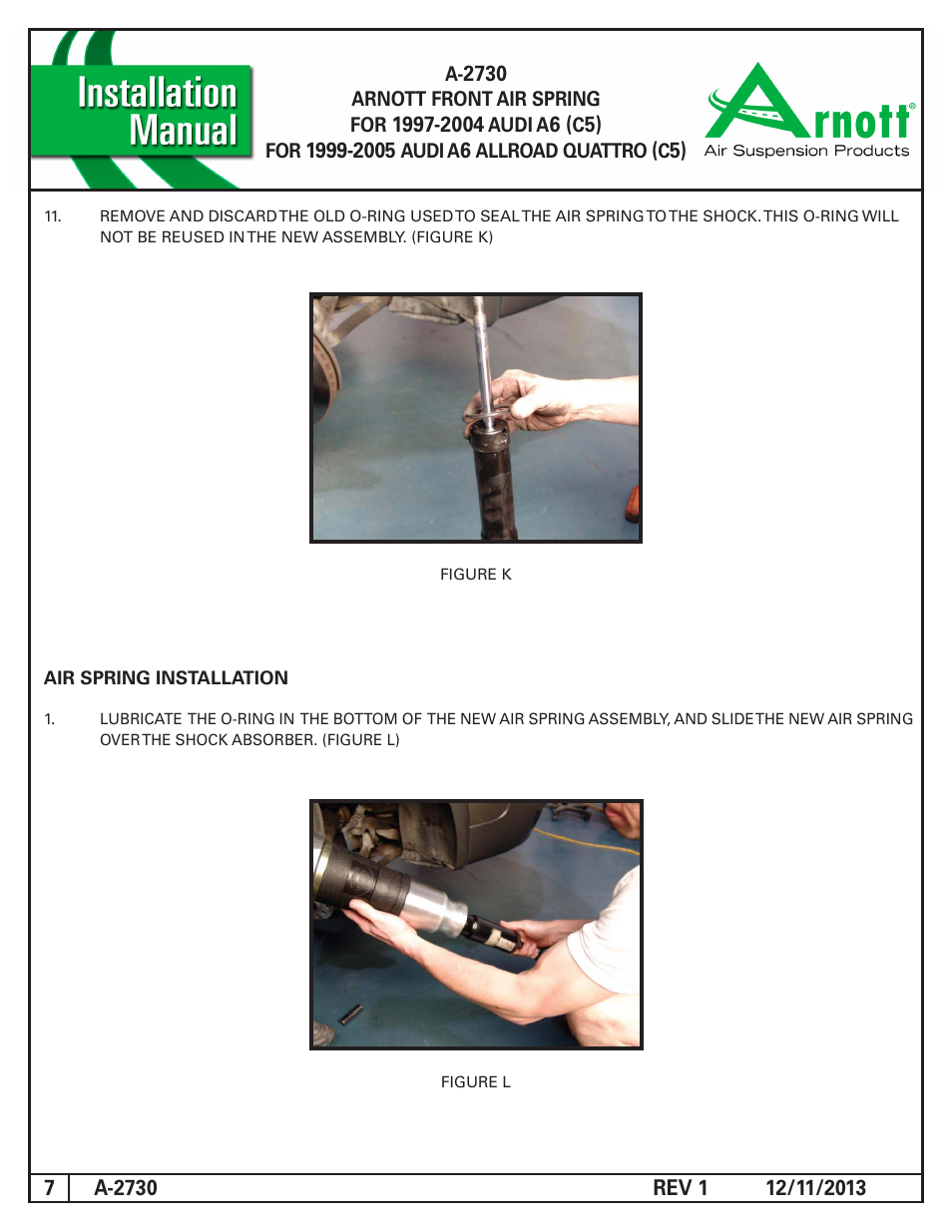 Air Suspension A-2730 REV 1 User Manual | Page 7 / 8