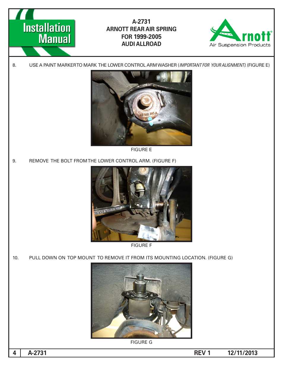 Air Suspension A-2731 REV 1 User Manual | Page 4 / 9