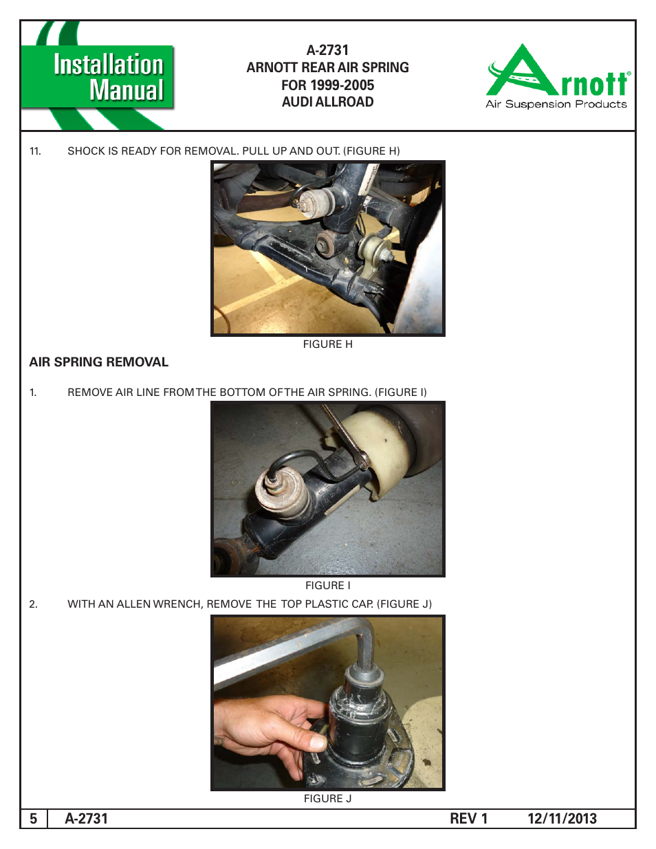 Air Suspension A-2731 REV 1 User Manual | Page 5 / 9