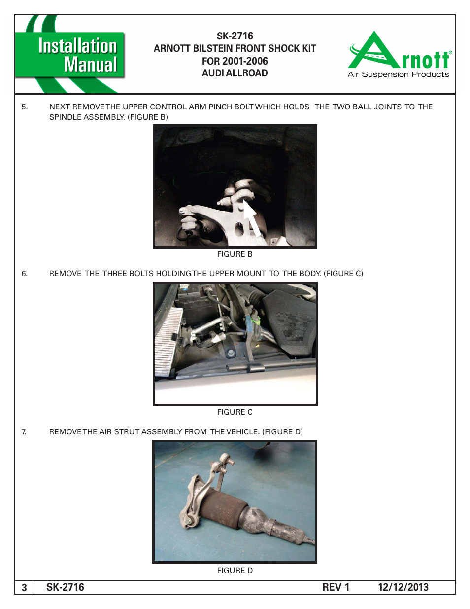 Air Suspension SK-2716 REV 1 User Manual | Page 3 / 6