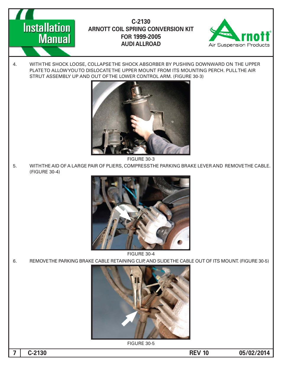 Air Suspension C-2130 REV 10 User Manual | Page 7 / 13