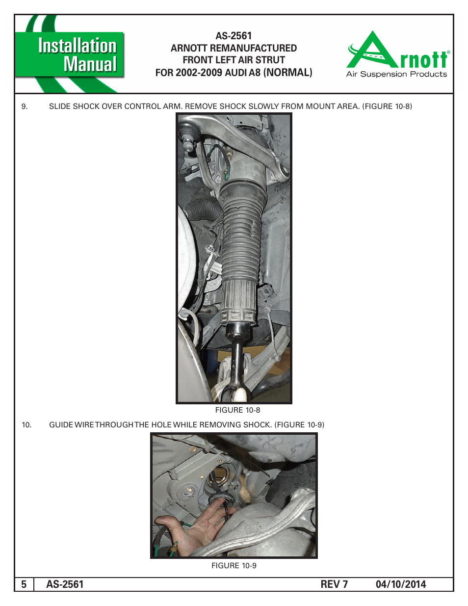 Air Suspension AS-2561 REV 7_W CORE TOP User Manual | Page 5 / 6