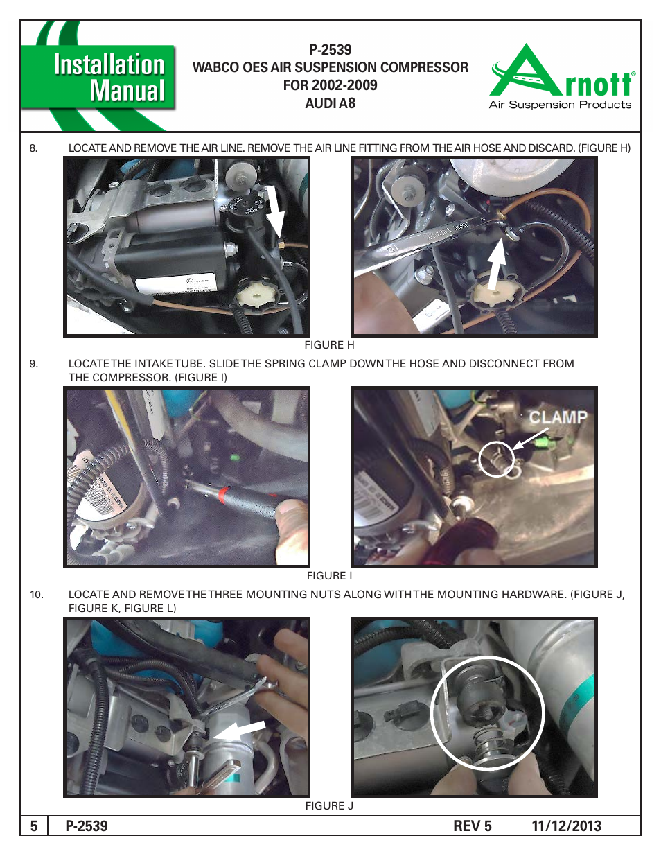 Air Suspension P-2539 REV 5 User Manual | Page 5 / 7