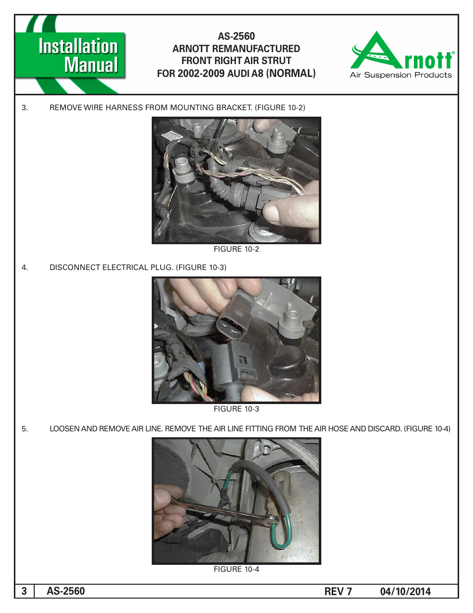 Air Suspension AS-2560 REV 7_W CORE TOP User Manual | Page 3 / 6