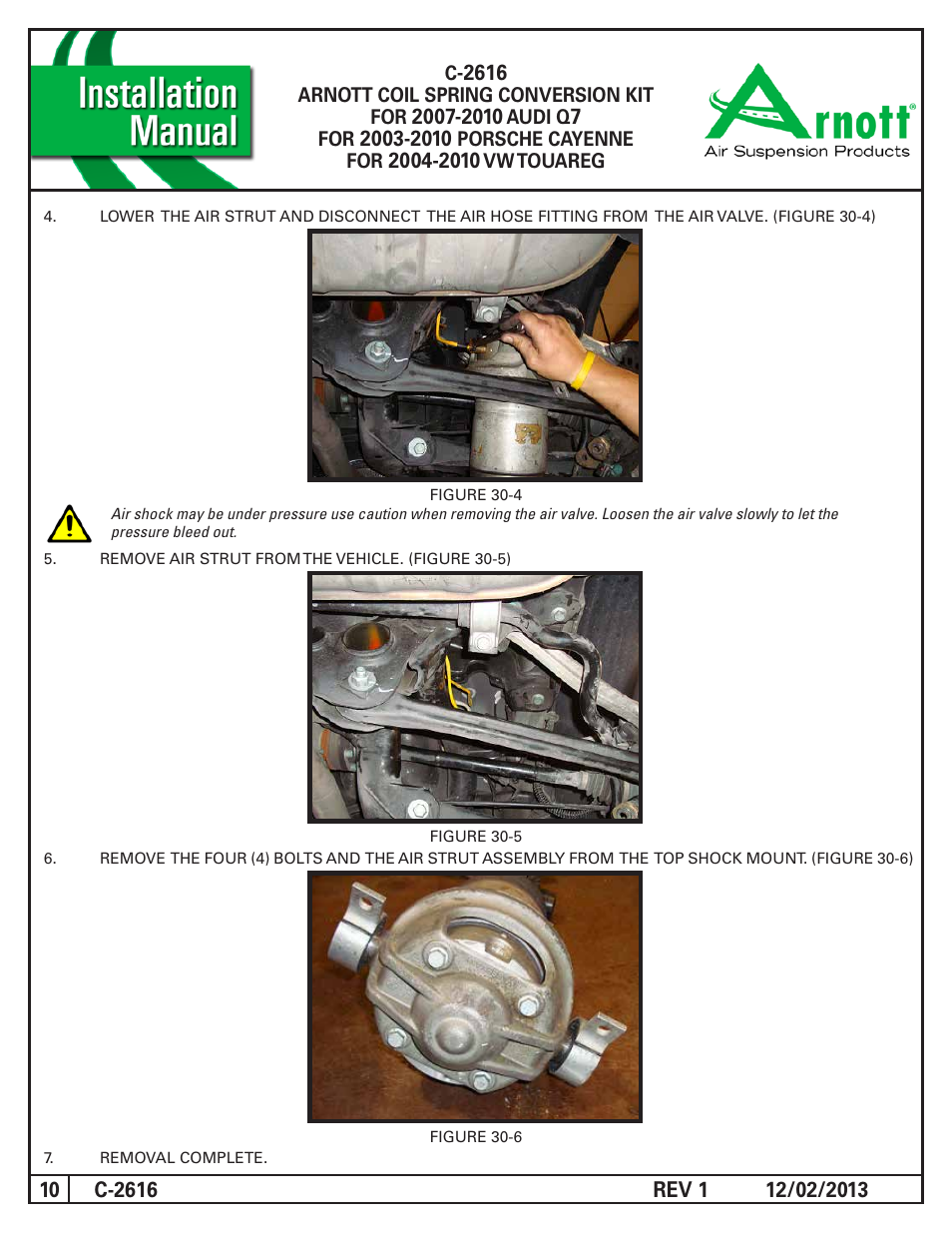 Air Suspension C-2616 REV 1 User Manual | Page 10 / 15