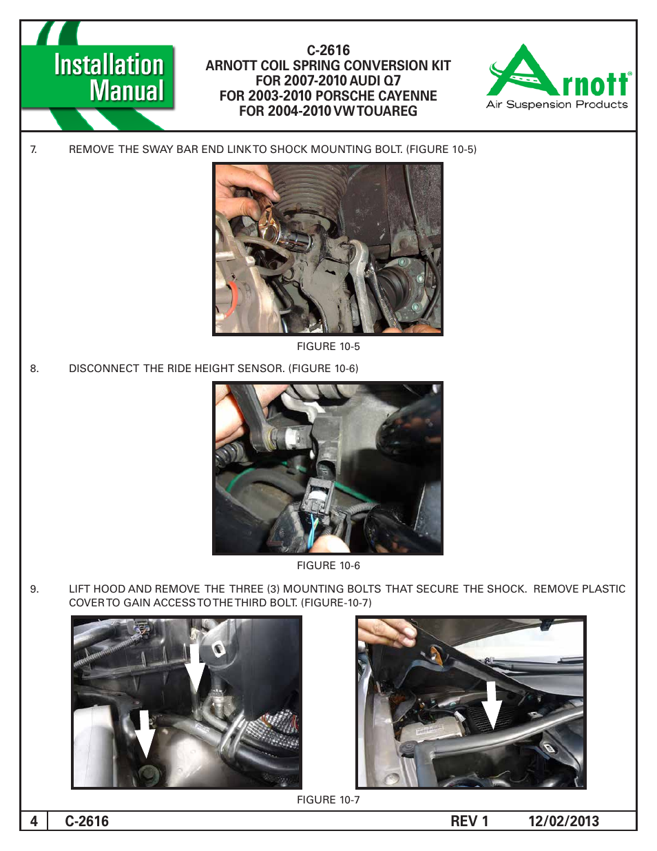 Air Suspension C-2616 REV 1 User Manual | Page 4 / 15