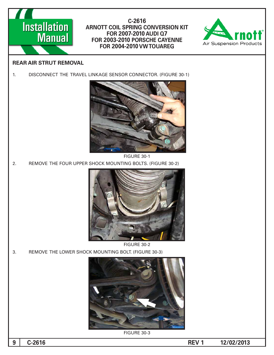 Air Suspension C-2616 REV 1 User Manual | Page 9 / 15