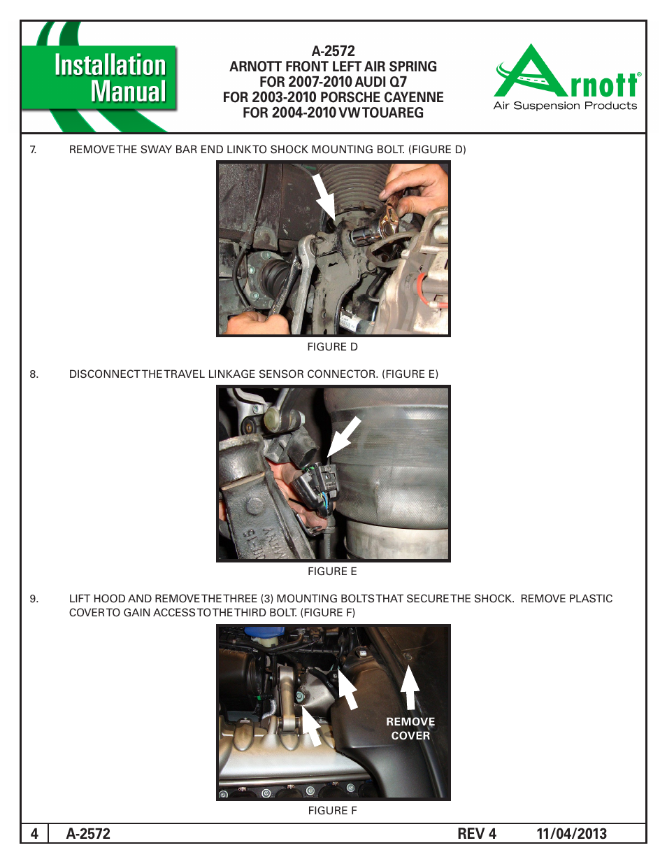 Air Suspension A-2572 REV 4 User Manual | Page 4 / 10