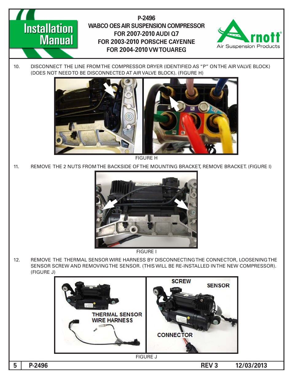 Air Suspension P-2496 REV 3 User Manual | Page 5 / 7