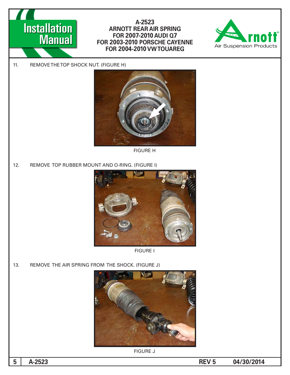 Air Suspension A-2523 REV 5 User Manual | Page 5 / 8