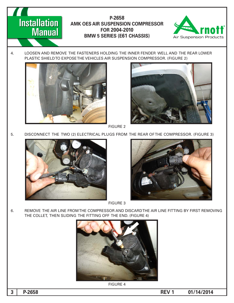 Air Suspension P-2658 REV 1 User Manual | Page 3 / 6