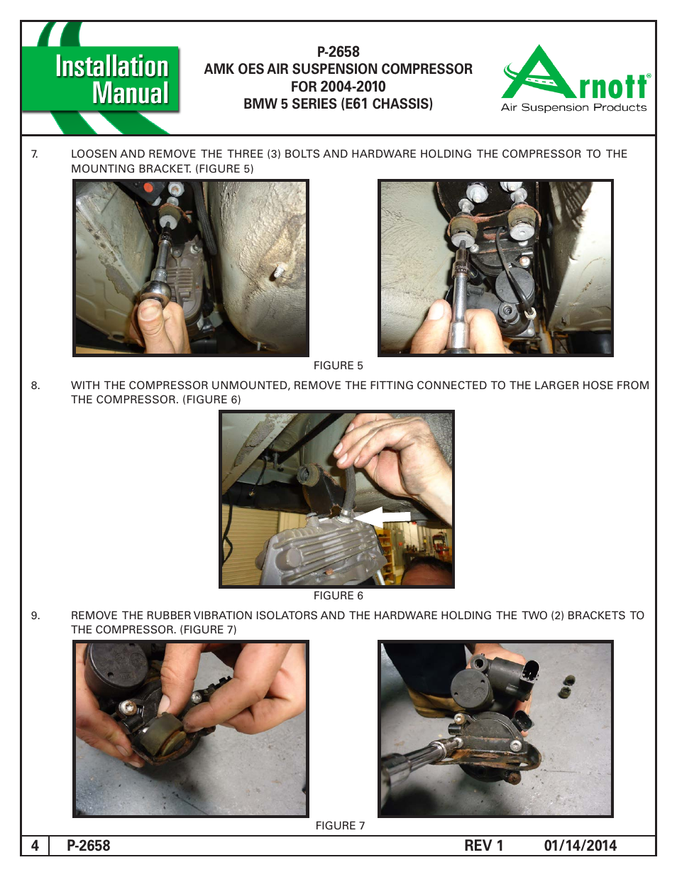 Air Suspension P-2658 REV 1 User Manual | Page 4 / 6