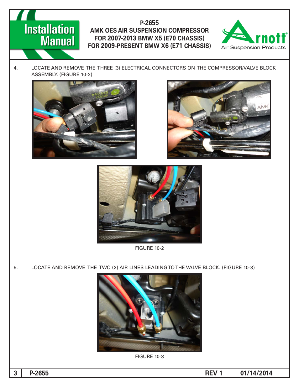 Air Suspension P-2655 REV 1 User Manual | Page 3 / 7