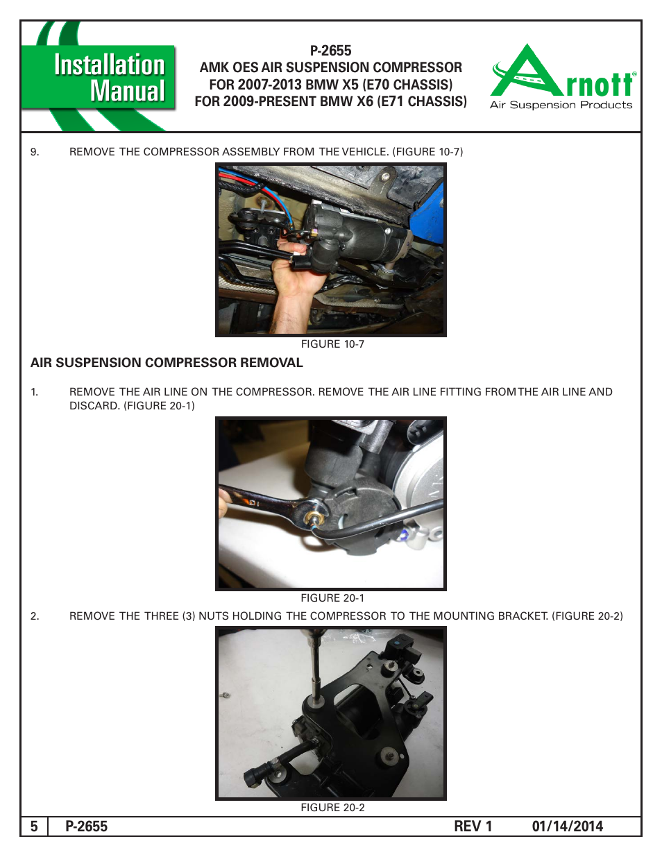 Air Suspension P-2655 REV 1 User Manual | Page 5 / 7