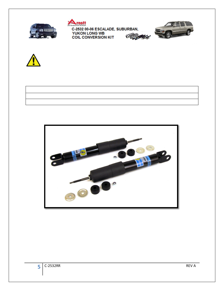 Air Suspension C-2532 User Manual | Page 5 / 9