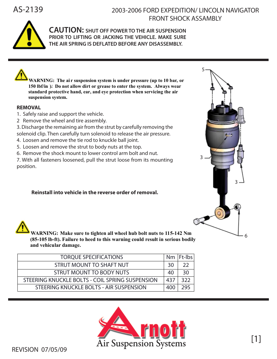 Air Suspension AS-2139 User Manual | 1 page
