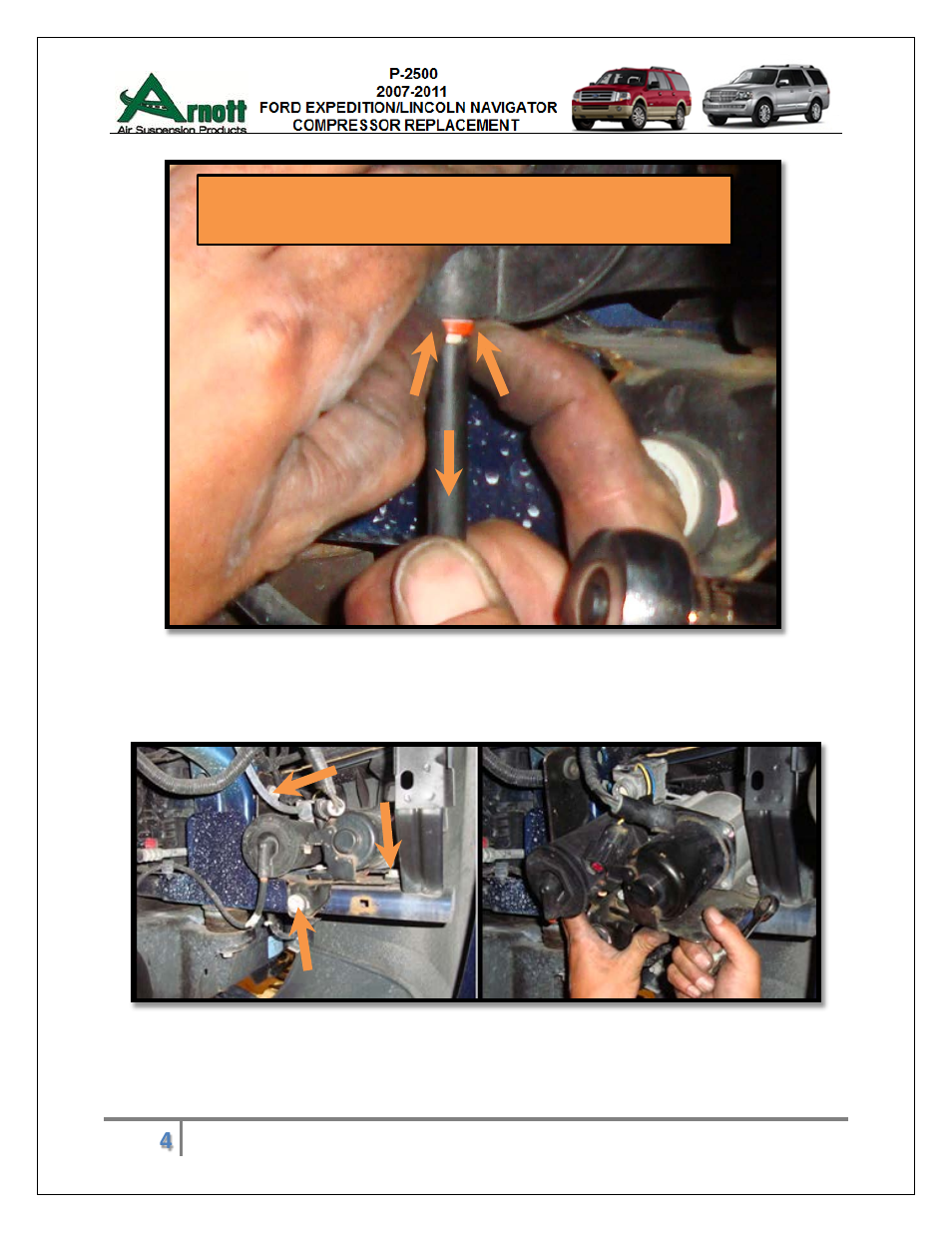 Air Suspension P-2500 User Manual | Page 4 / 5