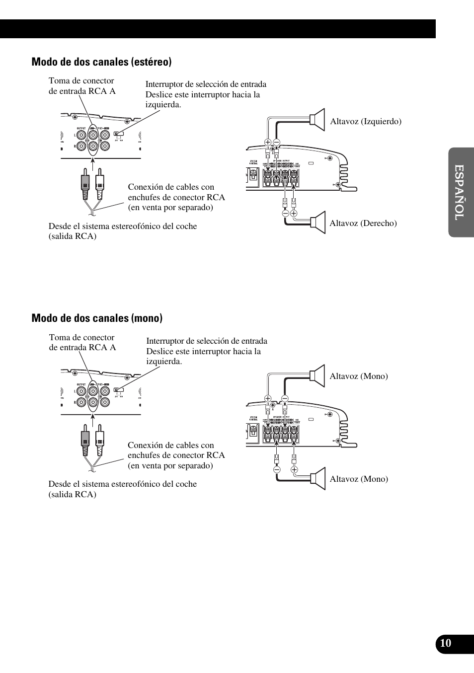 Pioneer GM-X554 User Manual | Page 23 / 76