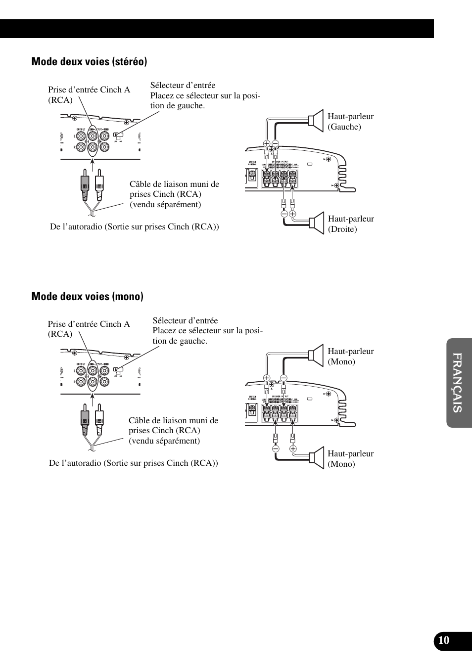 Pioneer GM-X554 User Manual | Page 47 / 76