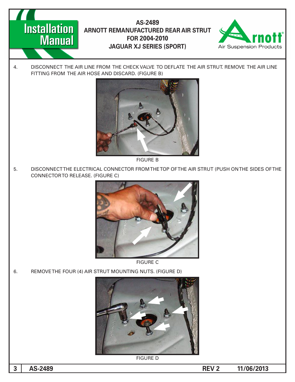 Air Suspension AS-2489 REV 2 User Manual | Page 3 / 5