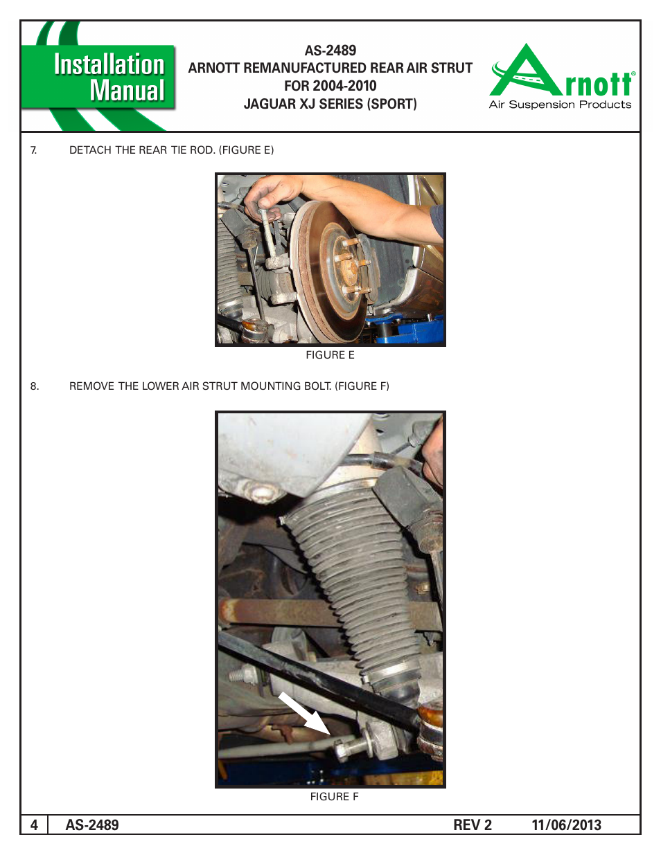 Air Suspension AS-2489 REV 2 User Manual | Page 4 / 5