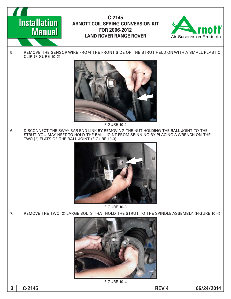 Air Suspension C-2145 REV 4 User Manual | Page 3 / 15