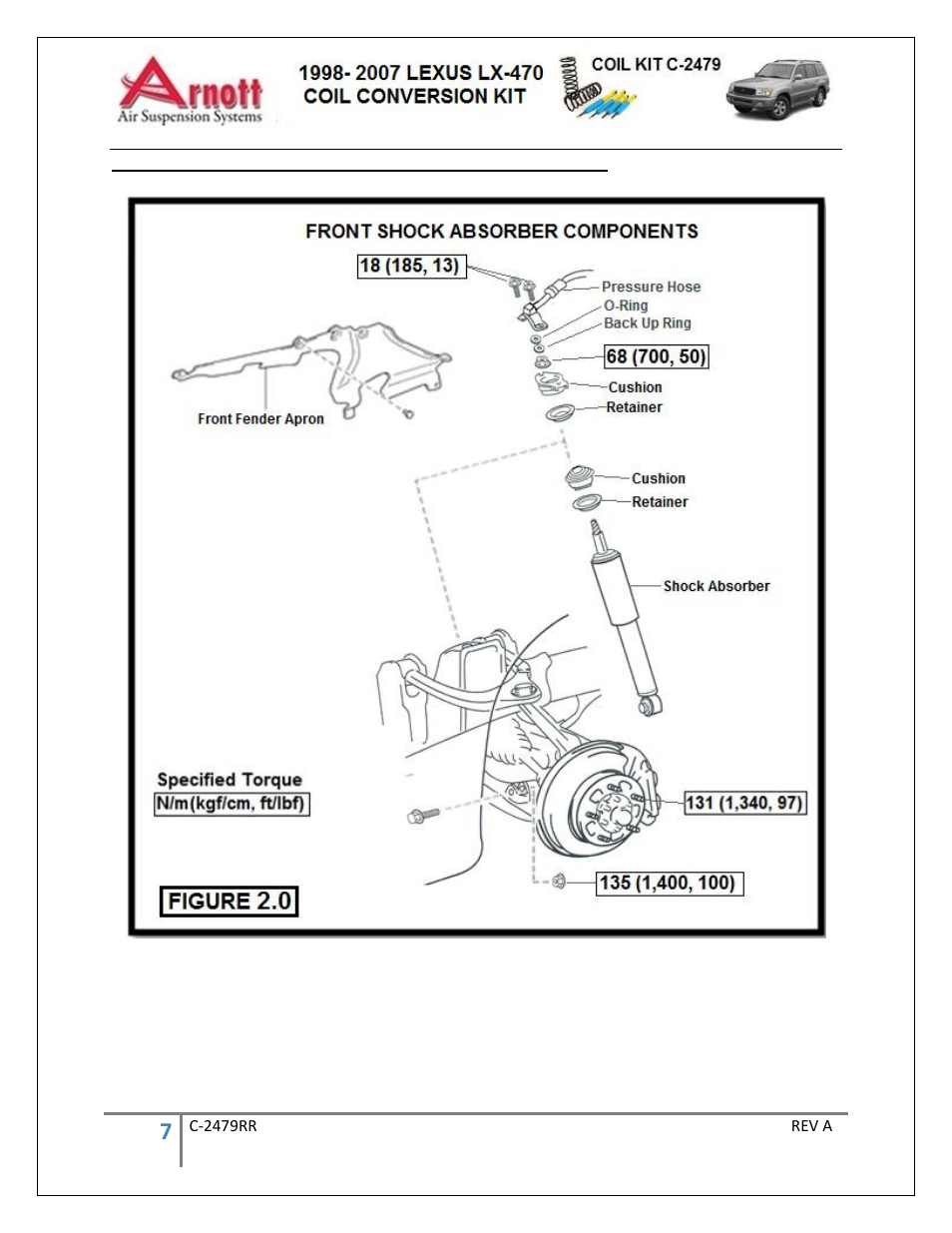 Air Suspension C-2479 User Manual | Page 7 / 9