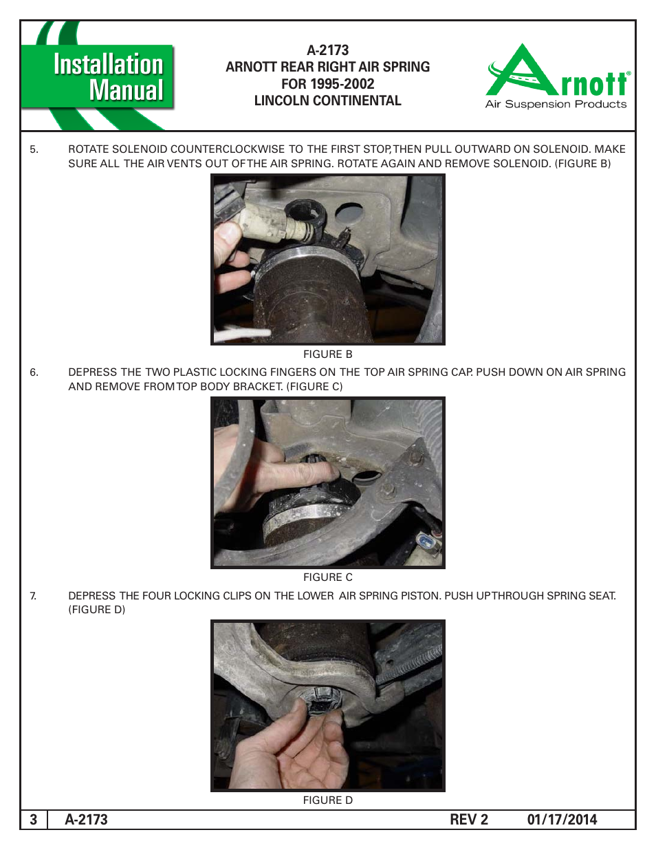 Air Suspension A-2173 REV 2 User Manual | Page 3 / 4