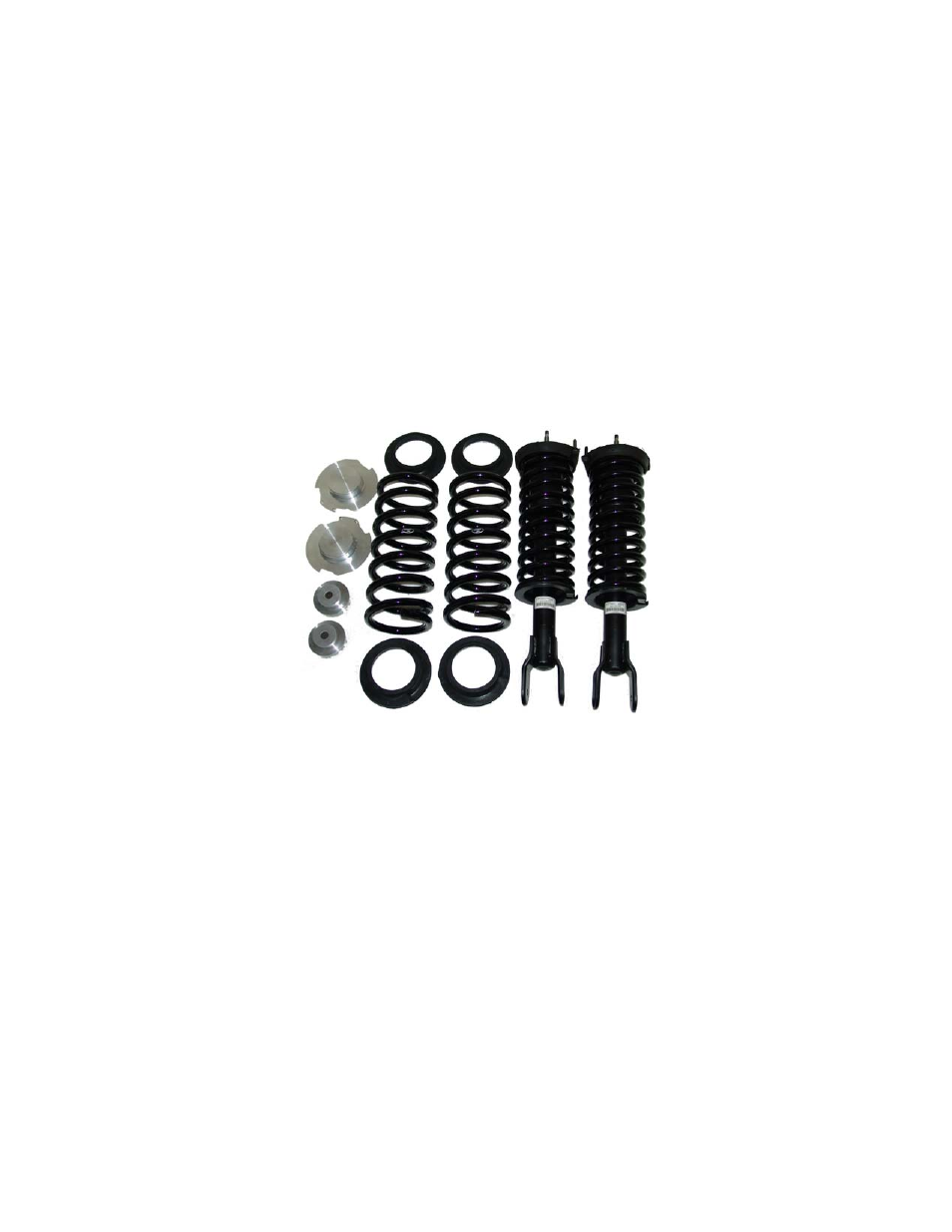 Air Suspension Front and Rear Coil Spring Conversion LINCOLN Mark VIII User Manual | 7 pages