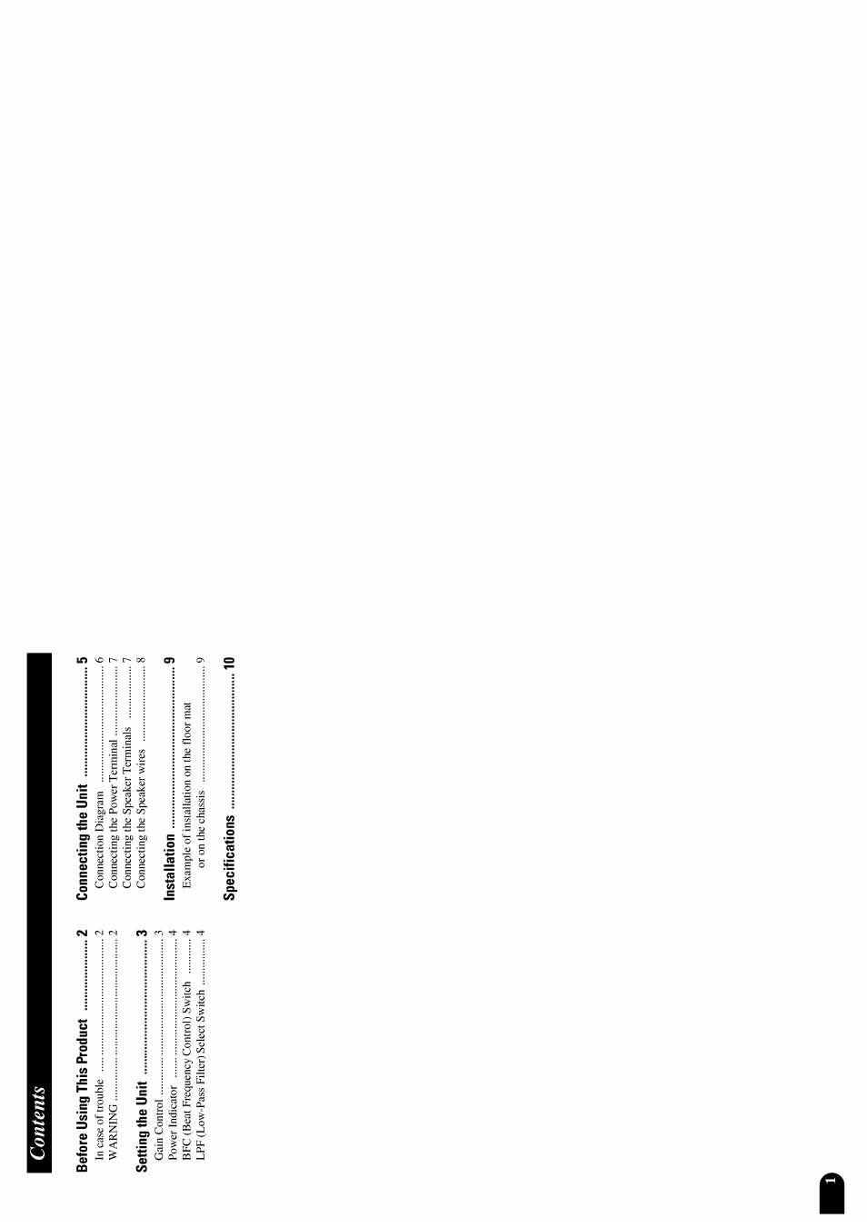 Pioneer GM-X952 User Manual | Page 2 / 32