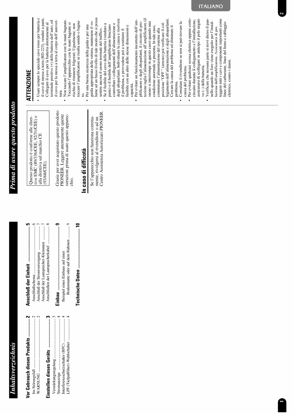 Pioneer GM-X952 User Manual | Page 22 / 32