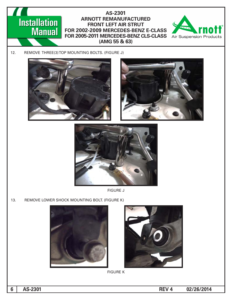 Air Suspension AS-2301 REV 4 User Manual | Page 6 / 7