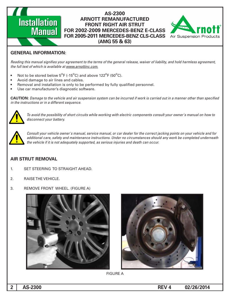 Air Suspension AS-2300 REV 4 User Manual | Page 2 / 7