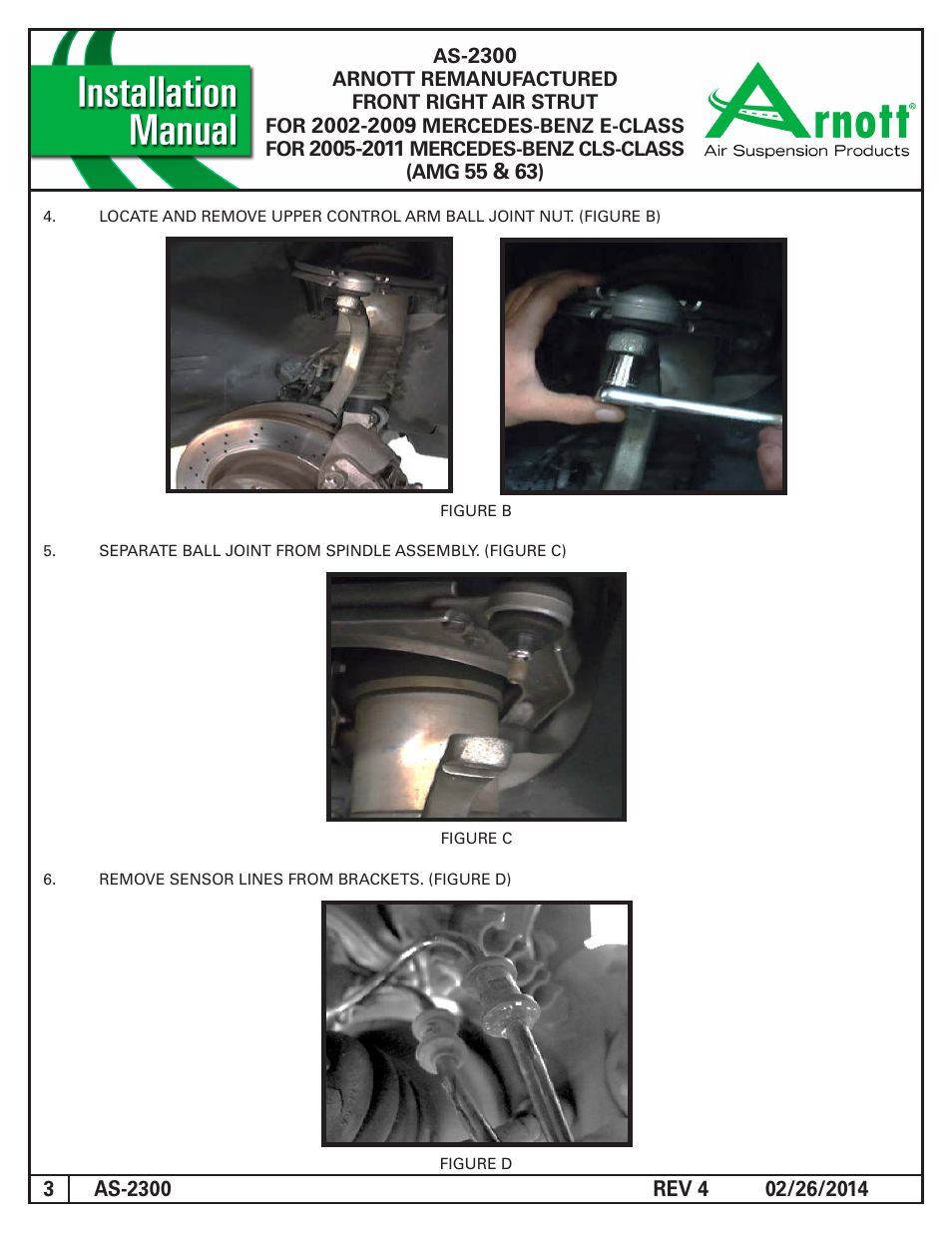 Air Suspension AS-2300 REV 4 User Manual | Page 3 / 7