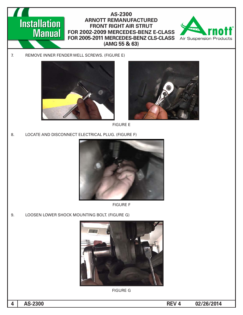 Air Suspension AS-2300 REV 4 User Manual | Page 4 / 7