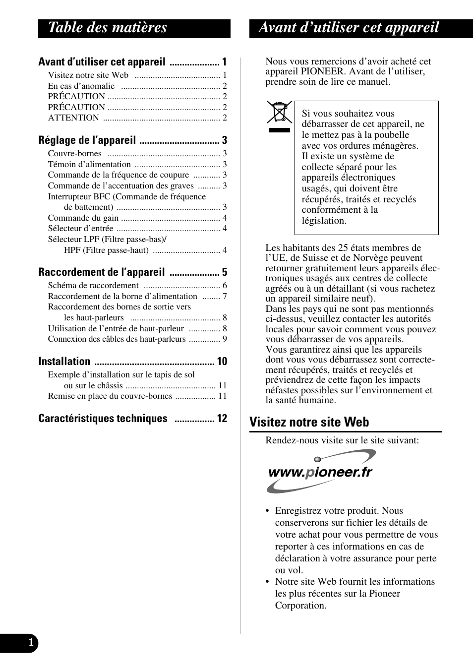 Pioneer PRS-D210 User Manual | Page 38 / 86