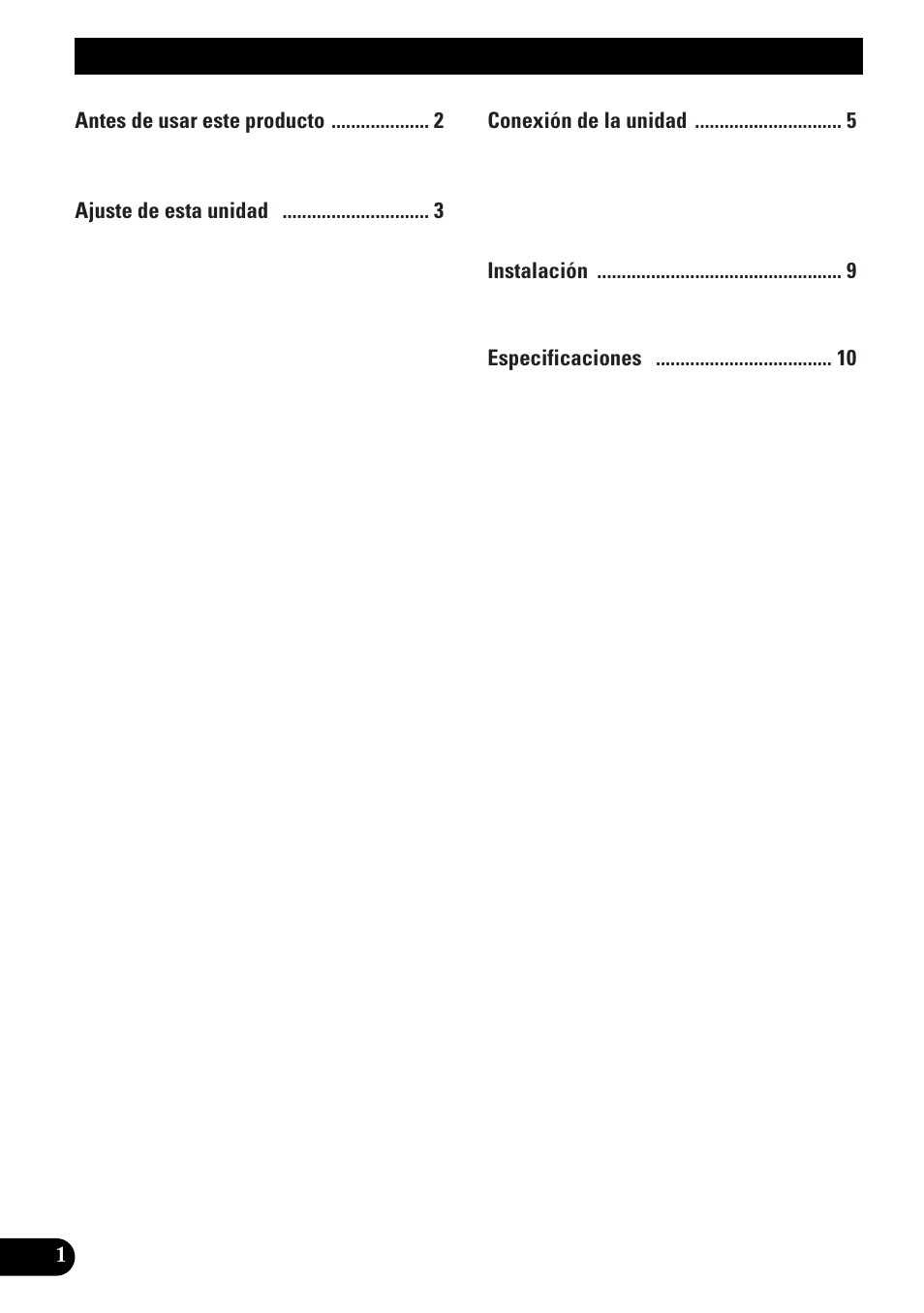 Pioneer GM-X642 User Manual | Page 12 / 64
