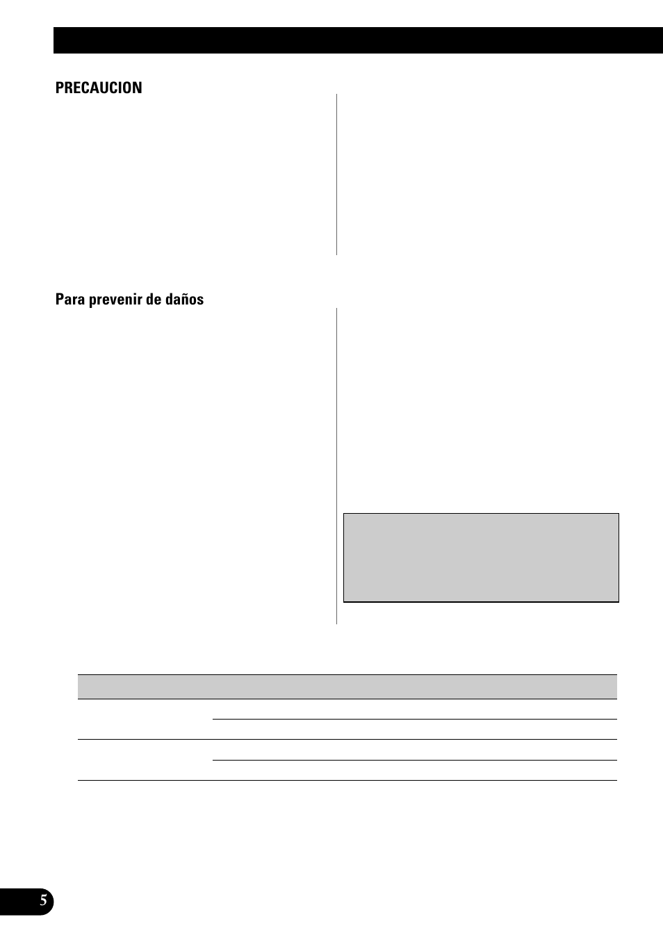 Conexión de la unidad | Pioneer GM-X642 User Manual | Page 16 / 64